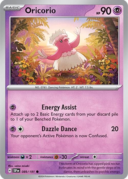 Oricorio (089/191) [Scarlet & Violet: Surging Sparks] | Shuffle n Cut Hobbies & Games