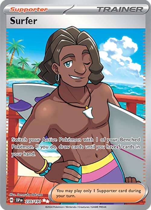 Surfer (235/191) [Scarlet & Violet: Surging Sparks] | Shuffle n Cut Hobbies & Games