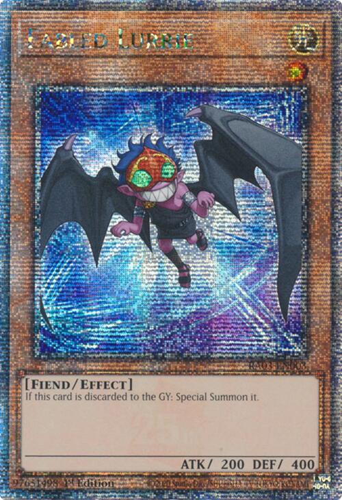 Fabled Lurrie (Quarter Century Secret Rare) [RA03-EN003] Quarter Century Secret Rare | Shuffle n Cut Hobbies & Games