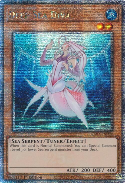 Deep Sea Diva (Quarter Century Secret Rare) [RA03-EN004] Quarter Century Secret Rare | Shuffle n Cut Hobbies & Games