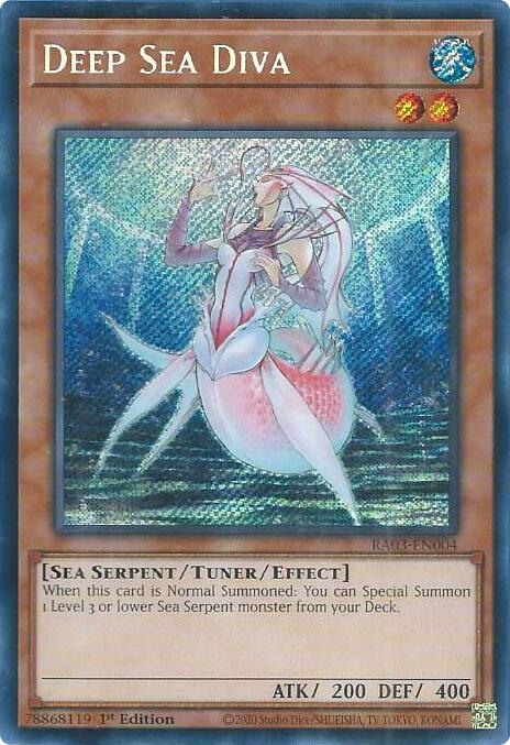 Deep Sea Diva (Secret Rare) [RA03-EN004] Secret Rare | Shuffle n Cut Hobbies & Games