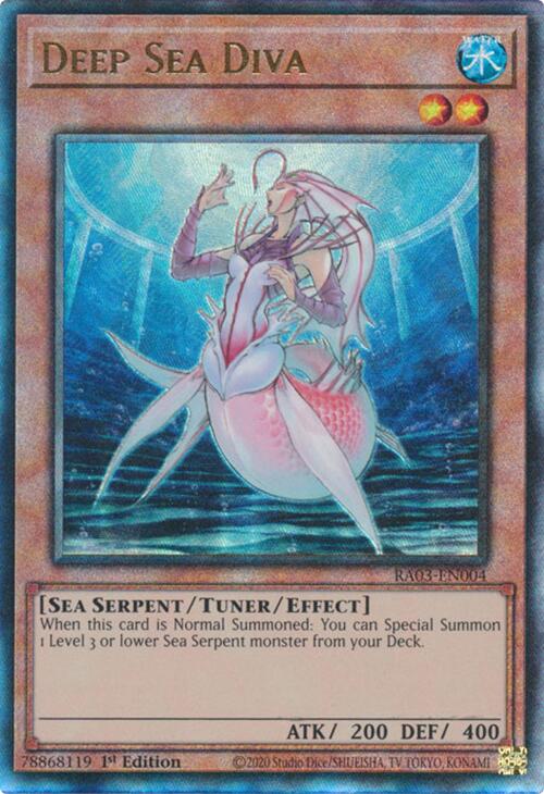 Deep Sea Diva (UTR) [RA03-EN004] Prismatic Ultimate Rare | Shuffle n Cut Hobbies & Games