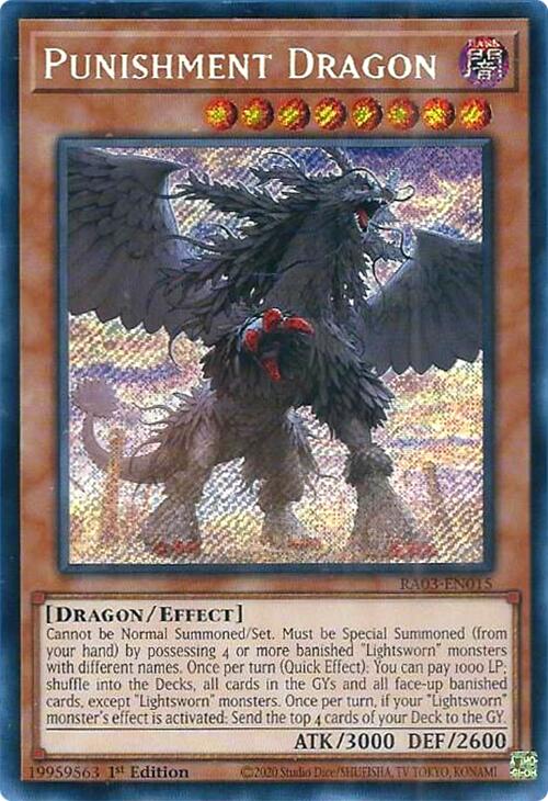 Punishment Dragon (Secret Rare) [RA03-EN015] Secret Rare | Shuffle n Cut Hobbies & Games