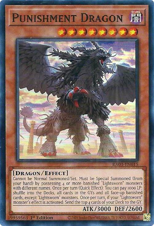 Punishment Dragon [RA03-EN015] Super Rare | Shuffle n Cut Hobbies & Games