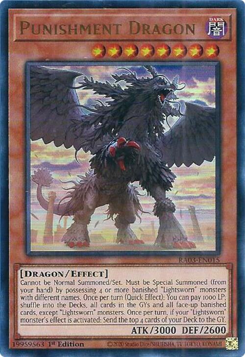 Punishment Dragon (UR) [RA03-EN015] Ultra Rare | Shuffle n Cut Hobbies & Games