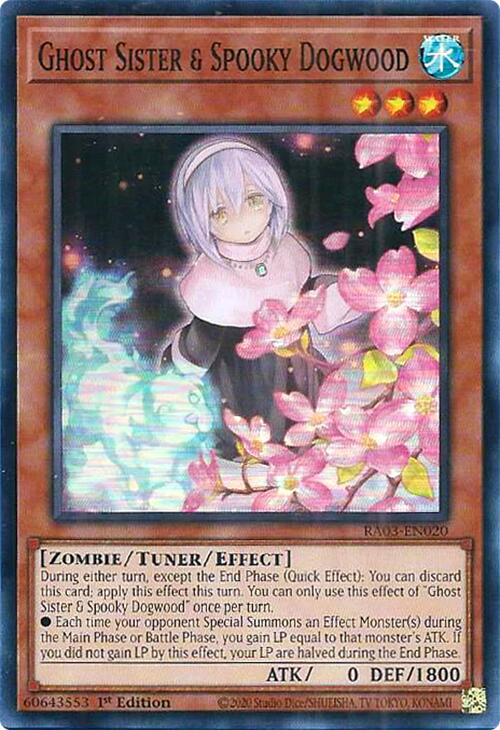 Ghost Sister & Spooky Dogwood [RA03-EN020] Super Rare | Shuffle n Cut Hobbies & Games