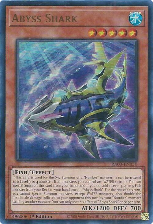 Abyss Shark (UR) [RA03-EN030] Ultra Rare | Shuffle n Cut Hobbies & Games