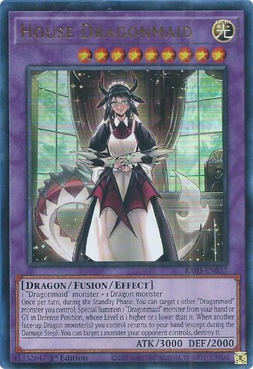 House Dragonmaid (UR) [RA03-EN037] Ultra Rare | Shuffle n Cut Hobbies & Games