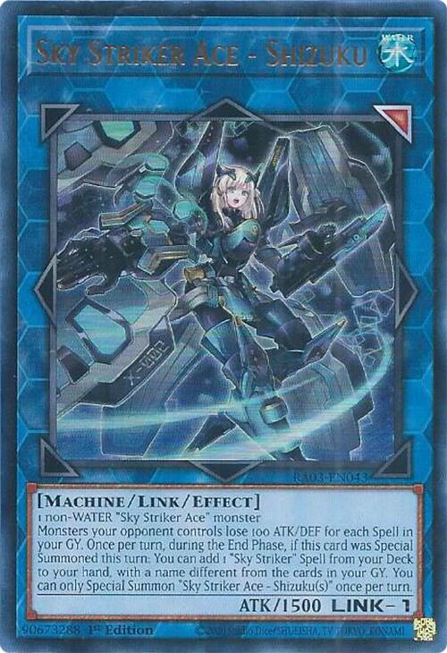 Sky Striker Ace - Shizuku (UR) [RA03-EN043] Ultra Rare | Shuffle n Cut Hobbies & Games