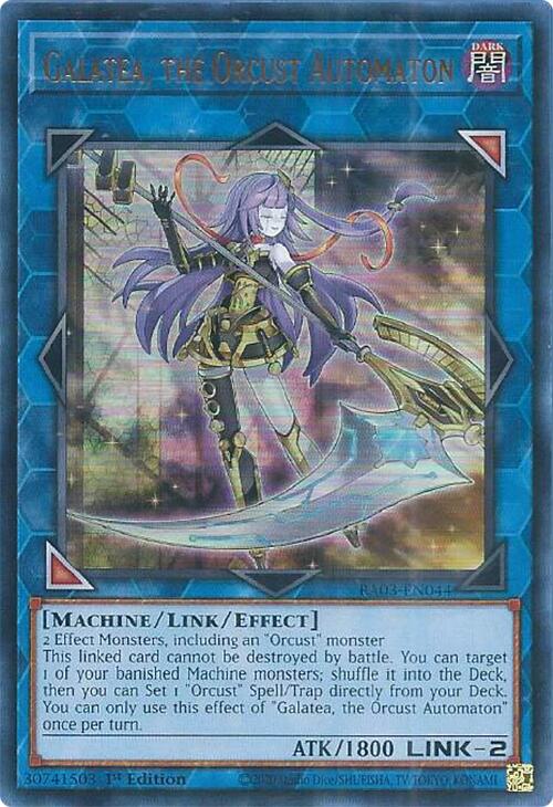 Galatea, the Orcust Automaton (UR) [RA03-EN044] Ultra Rare | Shuffle n Cut Hobbies & Games