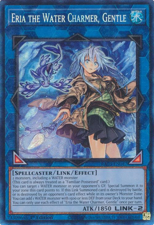 Eria the Water Charmer, Gentle (CR) [RA03-EN047] Prismatic Collector's Rare | Shuffle n Cut Hobbies & Games