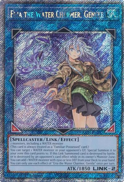 Eria the Water Charmer, Gentle (Platinum Secret Rare) [RA03-EN047] Platinum Secret Rare | Shuffle n Cut Hobbies & Games