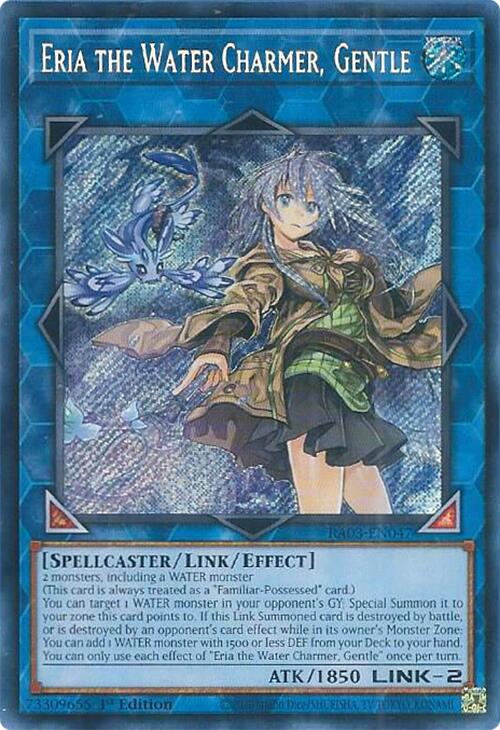 Eria the Water Charmer, Gentle (Secret Rare) [RA03-EN047] Secret Rare | Shuffle n Cut Hobbies & Games