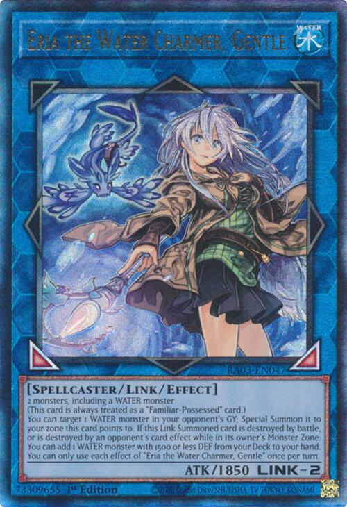 Eria the Water Charmer, Gentle (UTR) [RA03-EN047] Prismatic Ultimate Rare | Shuffle n Cut Hobbies & Games