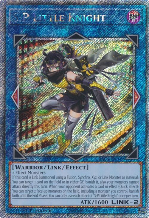 S:P Little Knight (Platinum Secret Rare) [RA03-EN049] Platinum Secret Rare | Shuffle n Cut Hobbies & Games