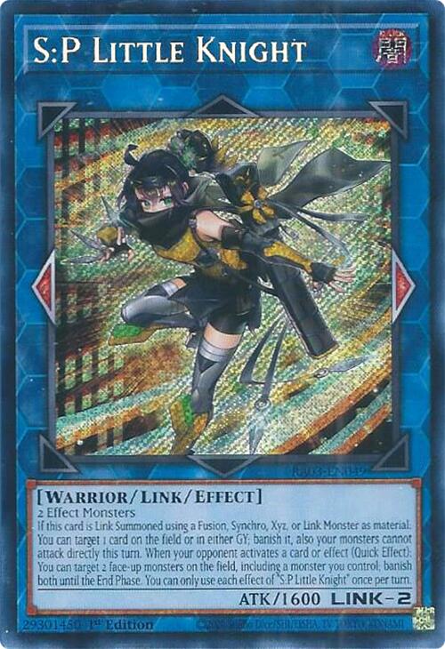 S:P Little Knight (Secret Rare) [RA03-EN049] Secret Rare | Shuffle n Cut Hobbies & Games