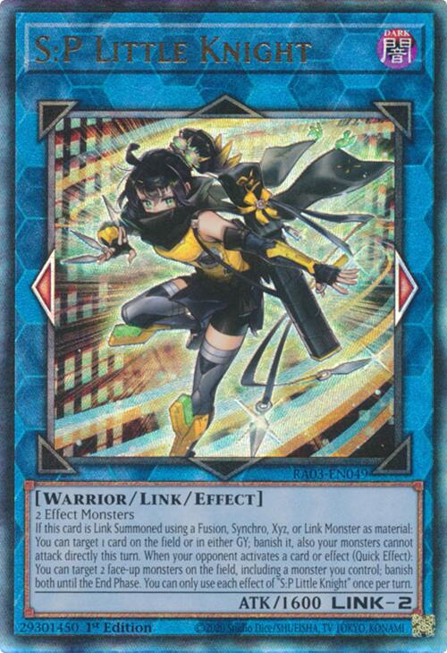 S:P Little Knight (UTR) [RA03-EN049] Prismatic Ultimate Rare | Shuffle n Cut Hobbies & Games