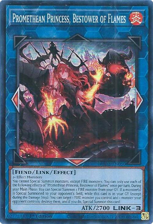 Promethean Princess, Bestower of Flames [RA03-EN050] Super Rare | Shuffle n Cut Hobbies & Games