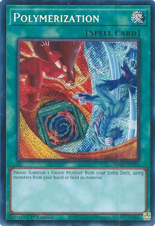 Polymerization (Secret Rare) [RA03-EN051] Secret Rare | Shuffle n Cut Hobbies & Games