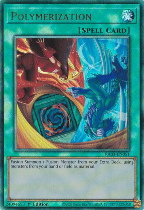 Polymerization (UTR) [RA03-EN051] Prismatic Ultimate Rare | Shuffle n Cut Hobbies & Games