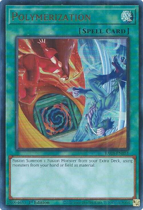 Polymerization (UR) [RA03-EN051] Ultra Rare | Shuffle n Cut Hobbies & Games