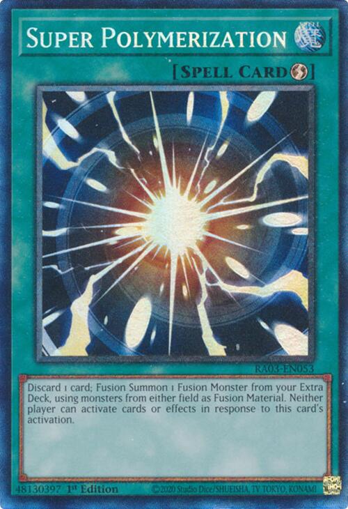 Super Polymerization (CR) [RA03-EN053] Prismatic Collector's Rare | Shuffle n Cut Hobbies & Games