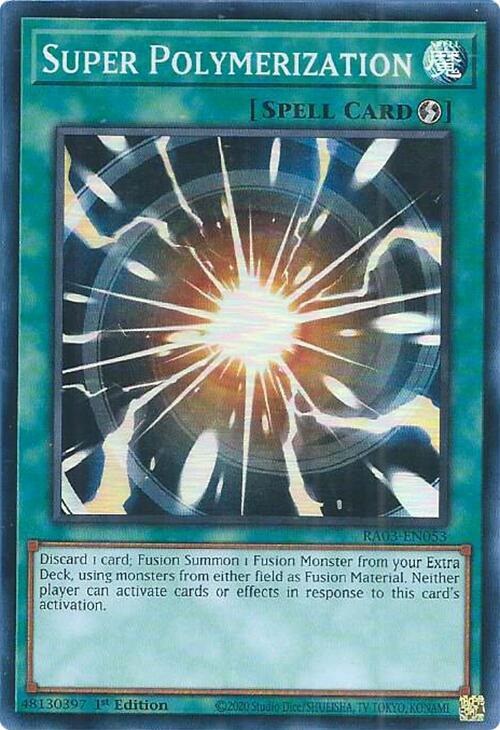 Super Polymerization [RA03-EN053] Super Rare | Shuffle n Cut Hobbies & Games