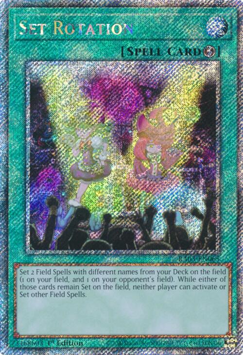 Set Rotation (Platinum Secret Rare) [RA03-EN065] Platinum Secret Rare | Shuffle n Cut Hobbies & Games