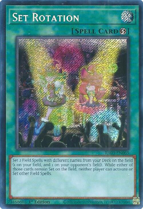 Set Rotation (Secret Rare) [RA03-EN065] Secret Rare | Shuffle n Cut Hobbies & Games