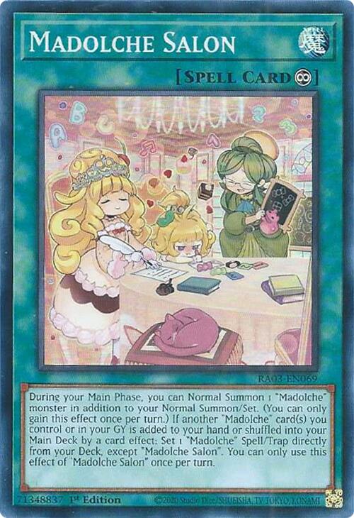 Madolche Salon [RA03-EN069] Super Rare | Shuffle n Cut Hobbies & Games