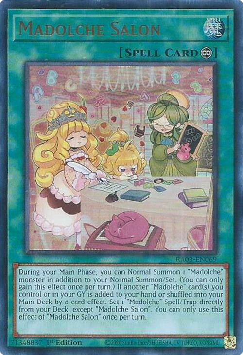 Madolche Salon (UR) [RA03-EN069] Ultra Rare | Shuffle n Cut Hobbies & Games