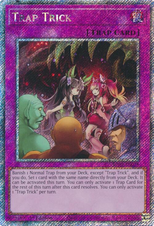 Trap Trick (Platinum Secret Rare) [RA03-EN078] Platinum Secret Rare | Shuffle n Cut Hobbies & Games