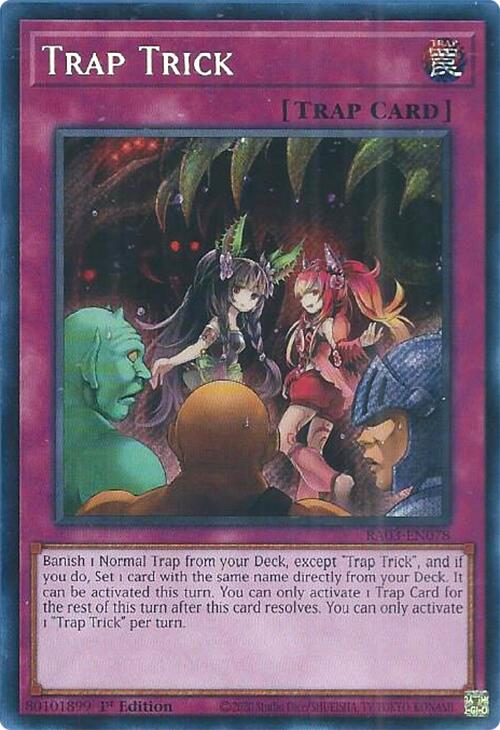 Trap Trick (Secret Rare) [RA03-EN078] Secret Rare | Shuffle n Cut Hobbies & Games