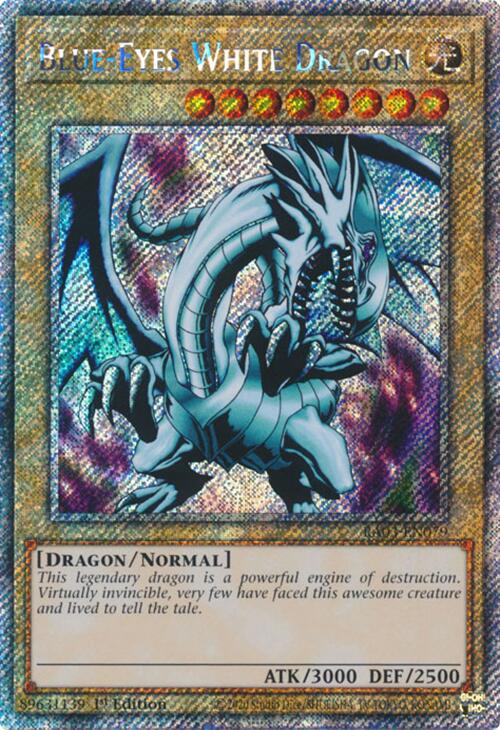 Blue-Eyes White Dragon (Platinum Secret Rare) [RA03-EN079] Platinum Secret Rare | Shuffle n Cut Hobbies & Games