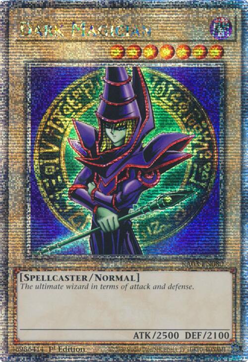 Dark Magician (Quarter Century Secret Rare) [RA03-EN080] Quarter Century Secret Rare | Shuffle n Cut Hobbies & Games