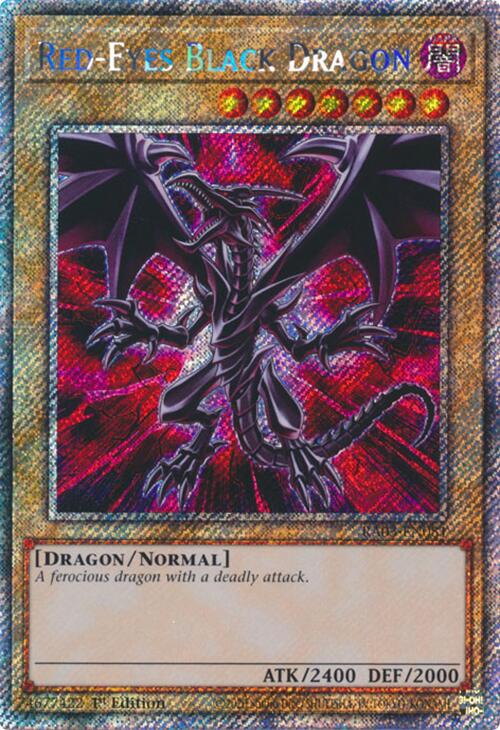 Red-Eyes Black Dragon (Platinum Secret Rare) [RA03-EN081] Platinum Secret Rare | Shuffle n Cut Hobbies & Games