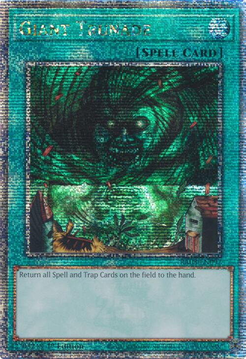 Giant Trunade (Quarter Century Secret Rare) [RA03-EN097] Quarter Century Secret Rare | Shuffle n Cut Hobbies & Games