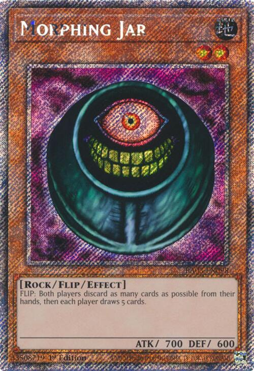 Morphing Jar (Platinum Secret Rare) [RA03-EN098] Platinum Secret Rare | Shuffle n Cut Hobbies & Games