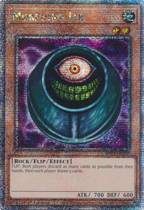 Morphing Jar (Quarter Century Secret Rare) [RA03-EN098] Quarter Century Secret Rare | Shuffle n Cut Hobbies & Games