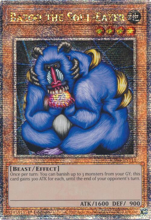 Bazoo the Soul-Eater (Quarter Century Secret Rare) [RA03-EN111] Quarter Century Secret Rare | Shuffle n Cut Hobbies & Games