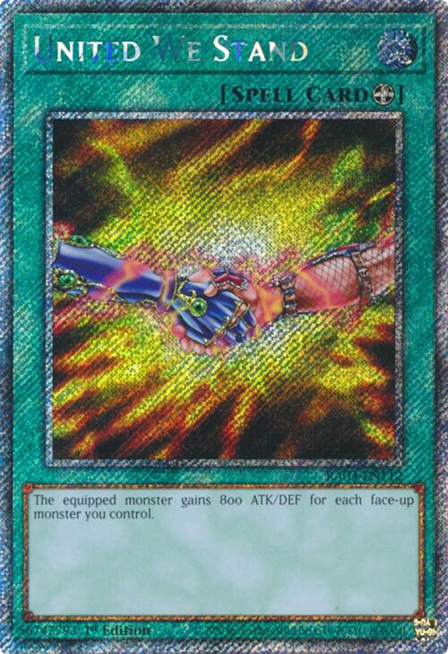 United We Stand (Platinum Secret Rare) [RA03-EN112] Platinum Secret Rare | Shuffle n Cut Hobbies & Games