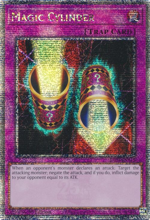 Magic Cylinder (Quarter Century Secret Rare) [RA03-EN115] Quarter Century Secret Rare | Shuffle n Cut Hobbies & Games