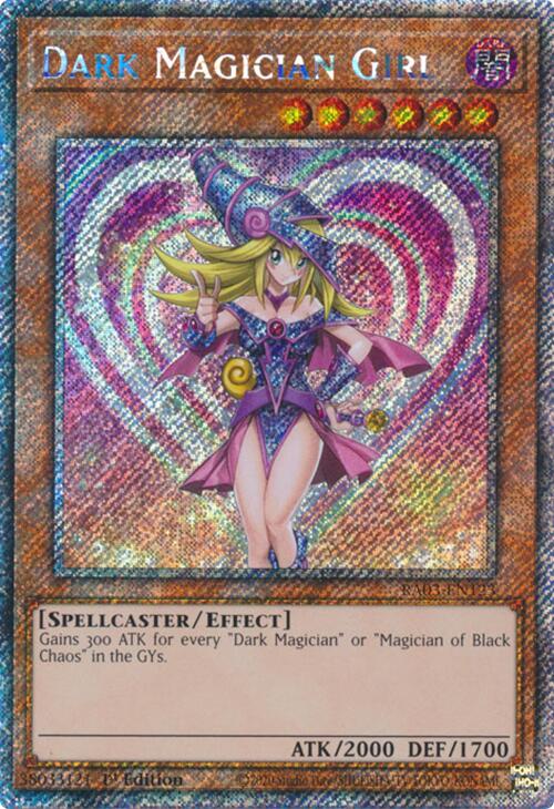 Dark Magician Girl (Platinum Secret Rare) [RA03-EN123] Platinum Secret Rare | Shuffle n Cut Hobbies & Games