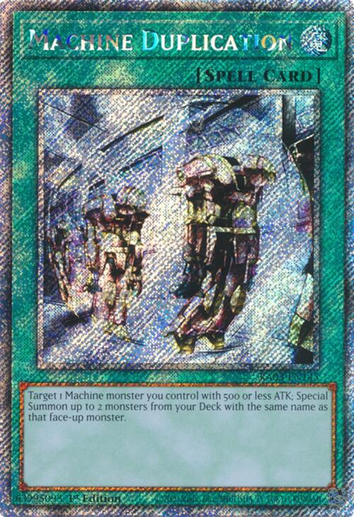 Machine Duplication (Platinum Secret Rare) [RA03-EN145] Platinum Secret Rare | Shuffle n Cut Hobbies & Games