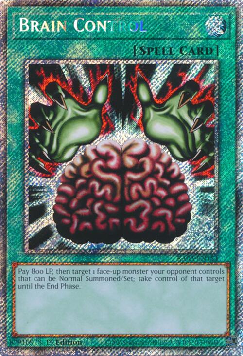 Brain Control (Platinum Secret Rare) [RA03-EN154] Platinum Secret Rare | Shuffle n Cut Hobbies & Games