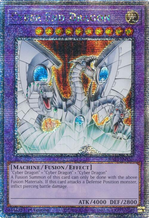 Cyber End Dragon (Quarter Century Secret Rare) [RA03-EN156] Quarter Century Secret Rare | Shuffle n Cut Hobbies & Games