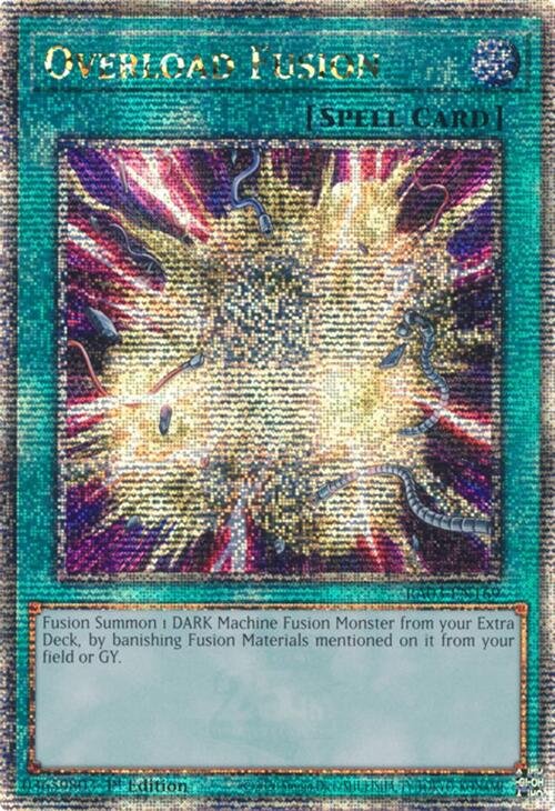 Overload Fusion (Quarter Century Secret Rare) [RA03-EN169] Quarter Century Secret Rare | Shuffle n Cut Hobbies & Games