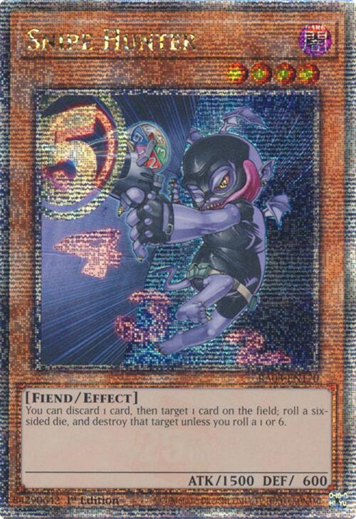 Snipe Hunter (Quarter Century Secret Rare) [RA03-EN170] Quarter Century Secret Rare | Shuffle n Cut Hobbies & Games