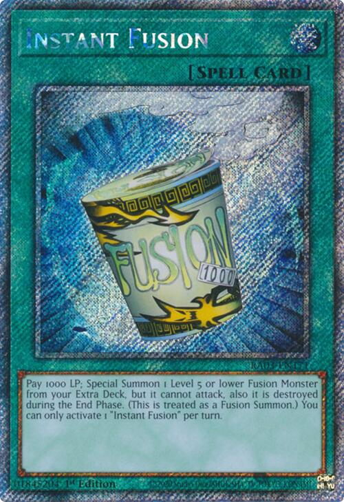 Instant Fusion (Platinum Secret Rare) [RA03-EN171] Platinum Secret Rare | Shuffle n Cut Hobbies & Games