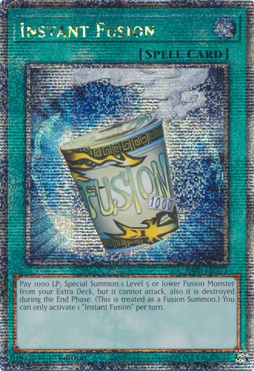 Instant Fusion (Quarter Century Secret Rare) [RA03-EN171] Quarter Century Secret Rare | Shuffle n Cut Hobbies & Games